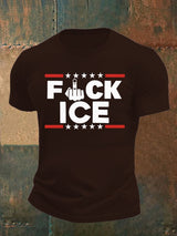 Men's ICE  Print  T-Shirt