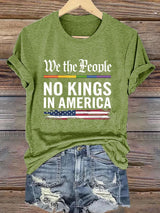 🔥Buy 3 Get 15% Off🔥Women's Fashion Casual American Kingless Print T-Shirt