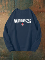 Unisex WARRIORSSSSS Print  Sweatshirt