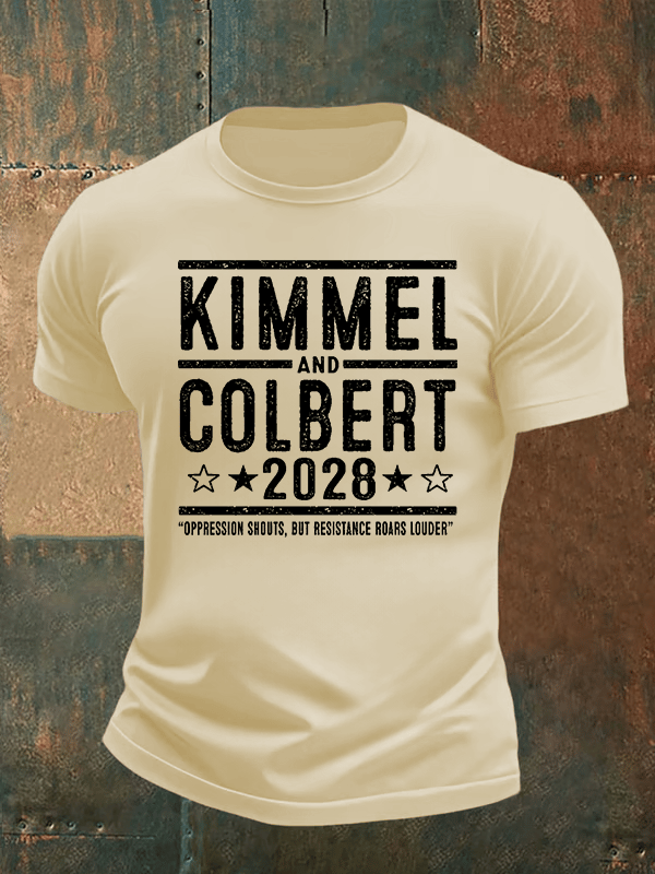 Men's Talk Show Colbert Kimme Legend 2028 T-shirt