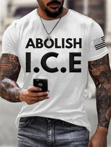 Men's NO ICE Casual Printed T-shirt