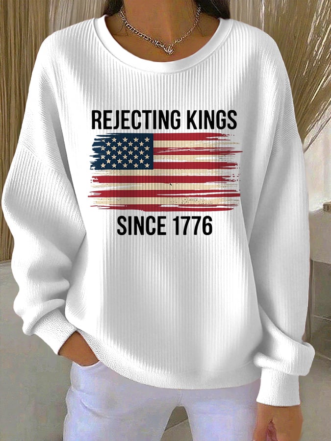 🔥Buy 3 Get 15% Off🔥Women's Casual Reject King Sweatshirt