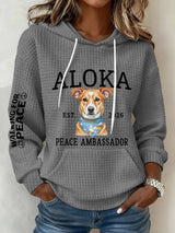 Women's Walk For Peace  Art Print Sweatshirt