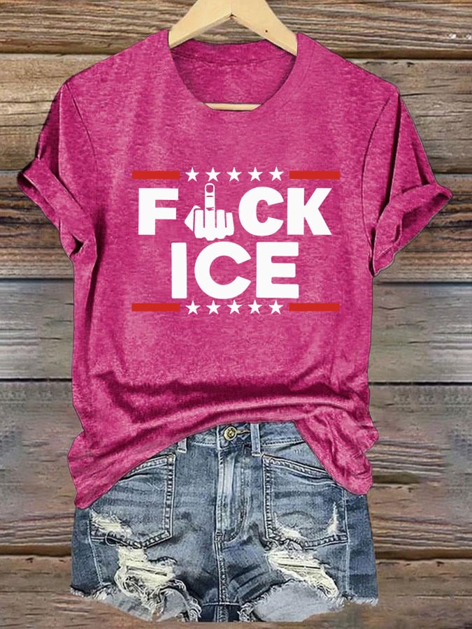 Women's  ICE Print T-Shirt