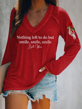 🔥Buy 3 Get 15% Off Women's Vintage Rock Tribute Print Top