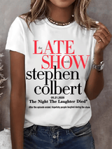 🔥Buy 3 Get 15% Off🔥Women's Retro Last Show Print T-Shirt