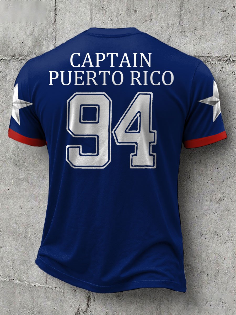 Men's Bunny Football Music Lover Casual Tee