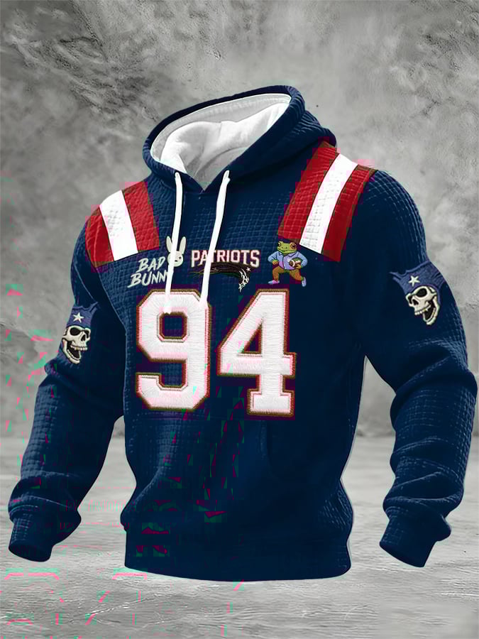 Men's Puerto Rico Print Hoodie