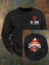 Men's   Football Print  Sweatshirt