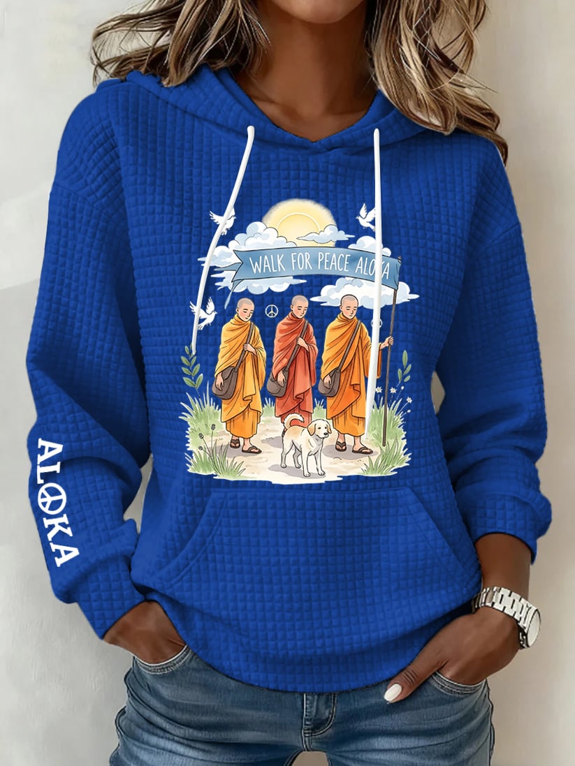 Women's Walk For Peace  Art Print Sweatshirt