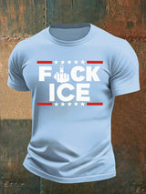 Men's ICE  Print  T-Shirt