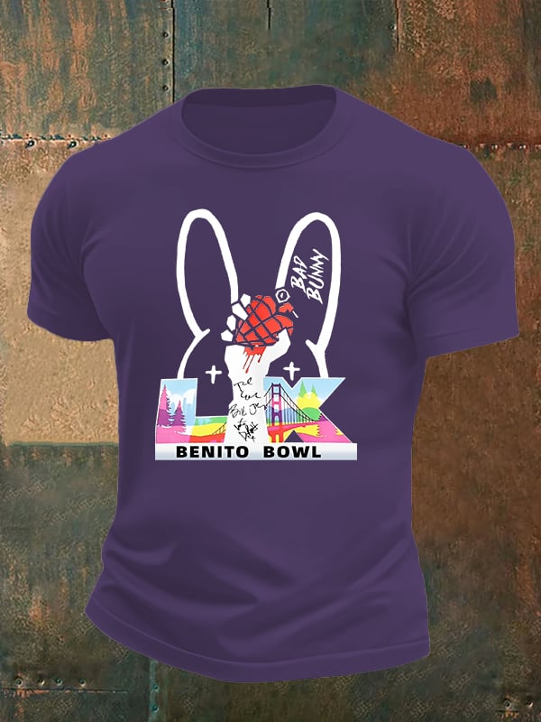 Men's Opening And Halftime Shows Print Casual T-shirt