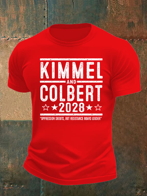 Men's Talk Show Colbert Kimme Legend 2028 T-shirt