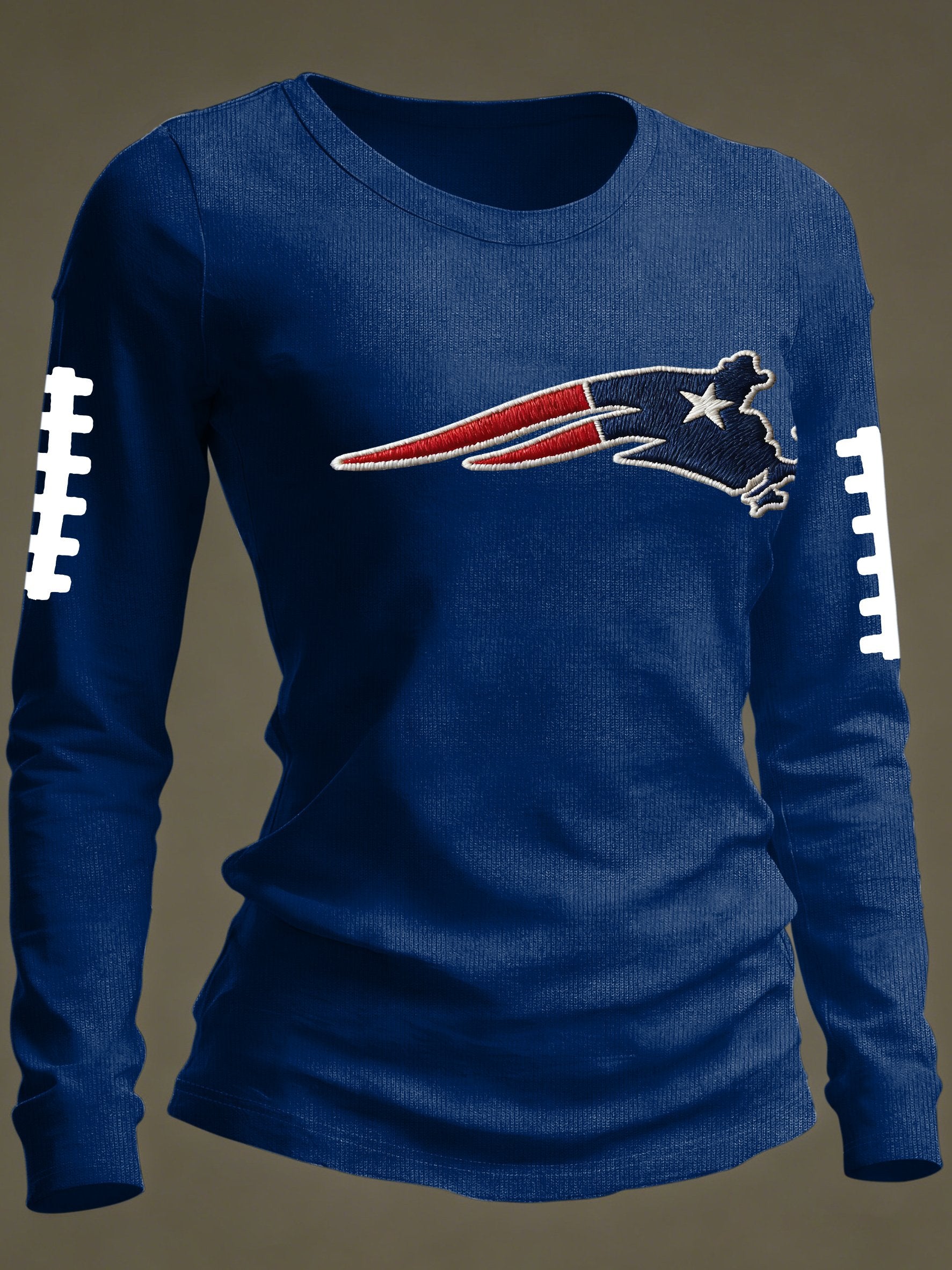 Women's Casual Print Long-Sleeve T-Shirt