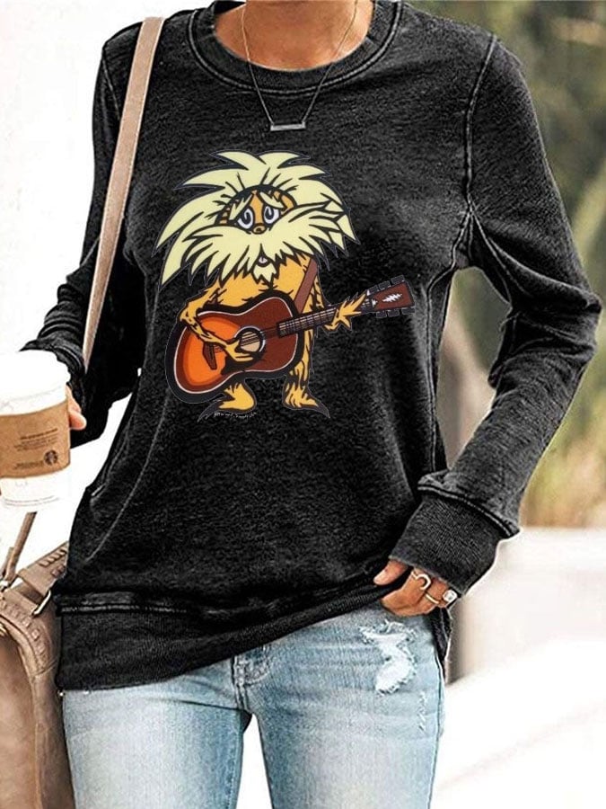 Women's Casual Printed Sweatshirt