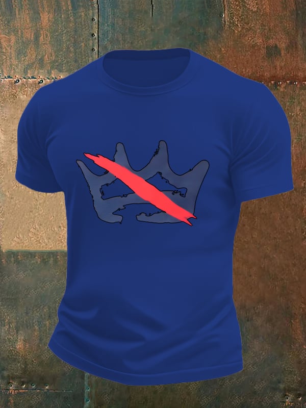 🔥Buy 3 Get 15% Off Men's America has no kings print  T-Shirt