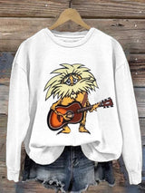 🔥Buy 3 Get 15% Off Women's Casual Printed Long-Sleeve Sweatshirt