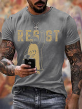 🔥Buy 3 Get 15% Off🔥Men's Penguins Resist Tariffs Printing T Shirt