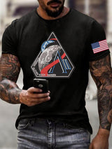 Men's Artemis II Mission Print T-Shirt
