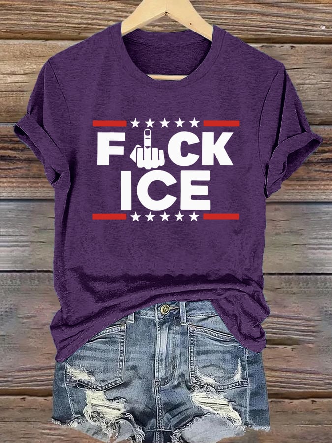 Women's  ICE Print T-Shirt