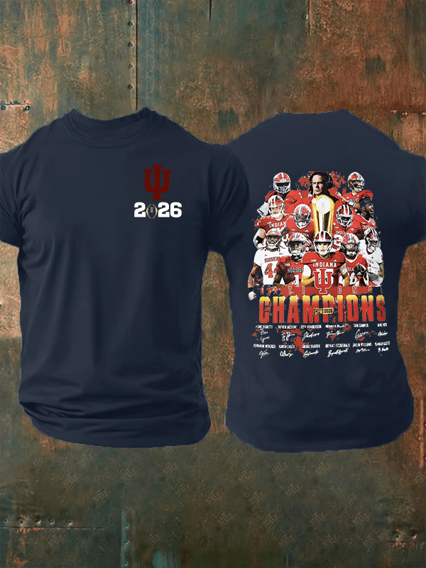 Men's  Football  Print  T-Shirt