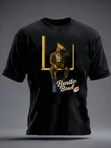 Men's Benito Bowl imitation cotton short-sleeved T-shirt