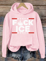 Women's  ICE  Print  Hoodie