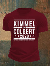 Men's Talk Show Colbert Kimme Legend 2028 T-shirt