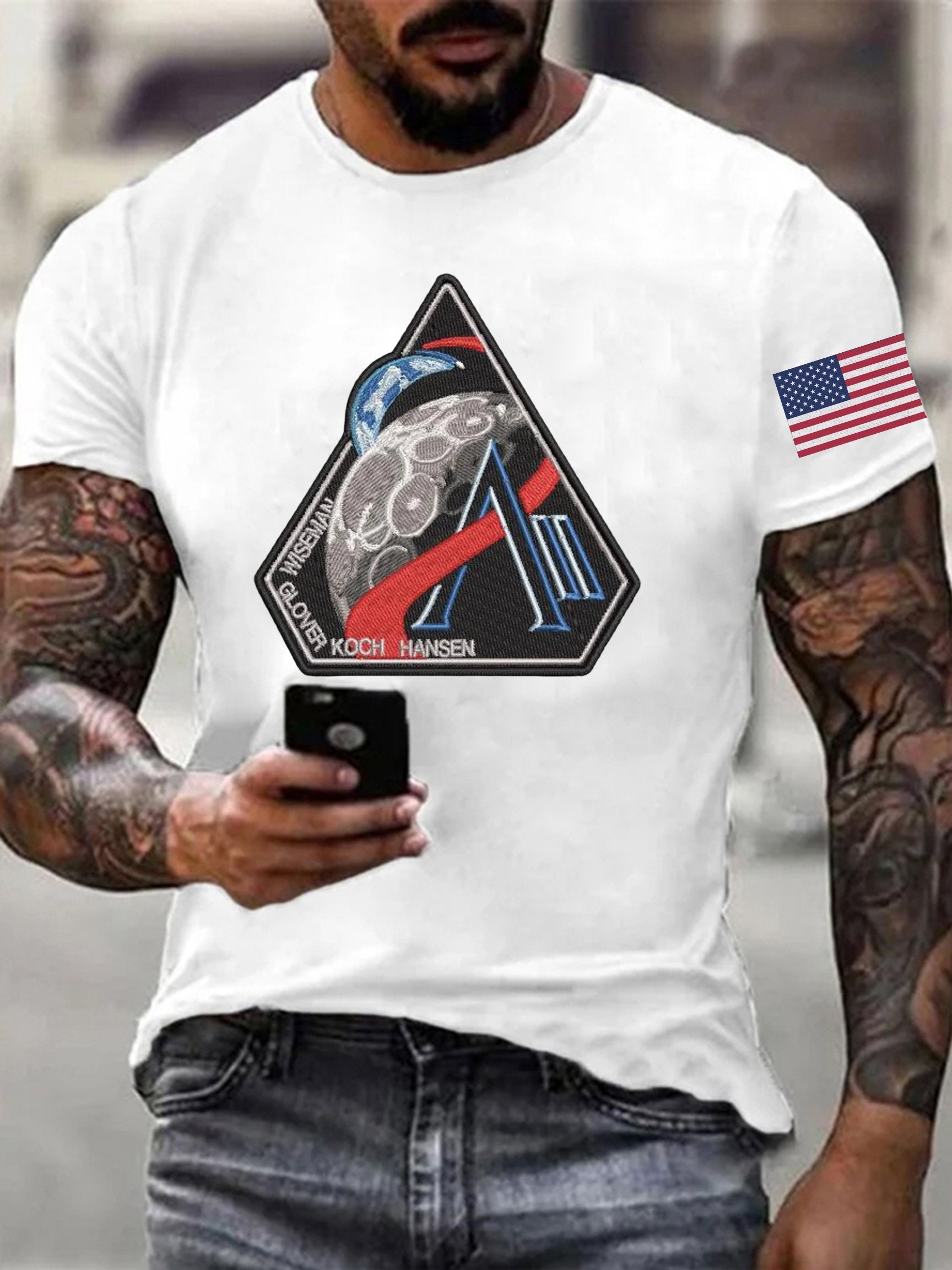 Men's Artemis II Mission Print T-Shirt