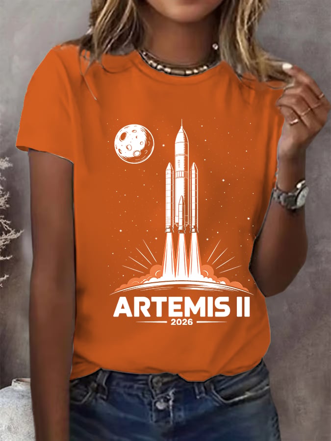 Women's  ARTEMIS II Print T-Shirt