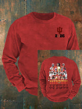 Men's   Football Print  Sweatshirt