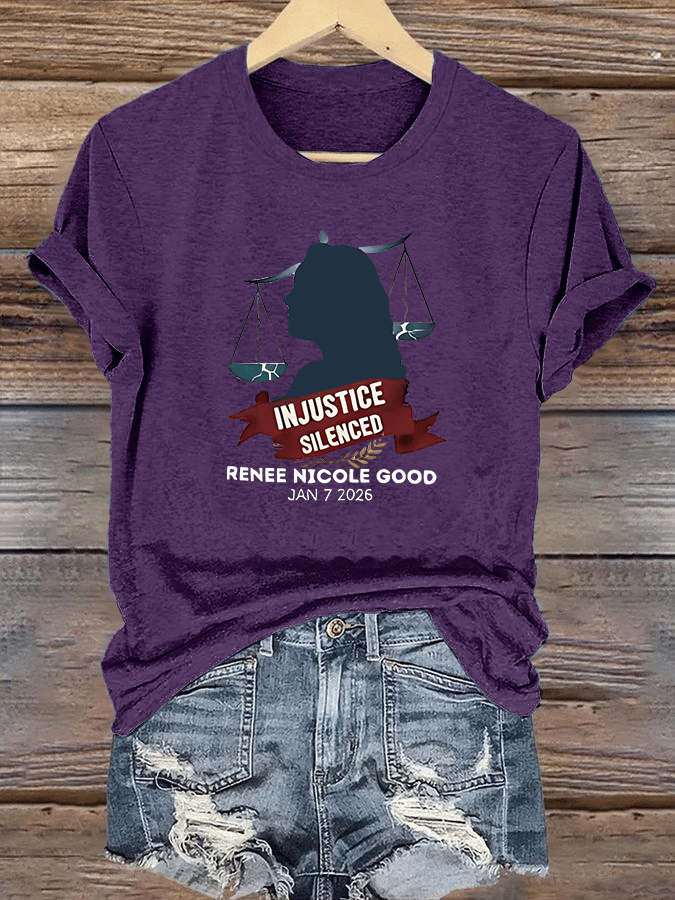 Women's  Justice for Renee Nicole Good T-Shirt
