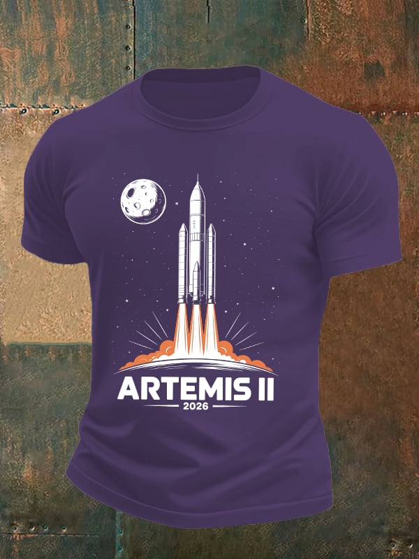 Men's  ARTEMIS II  Print T-Shirt