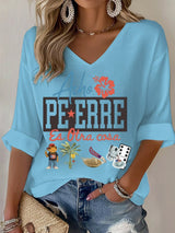 Women's  Puerto Rico Print T-Shirt