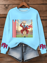 Puerto RIco Benito Bowl Printed Sweatshirt