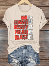 Women's  Justice For Her  T-Shirt