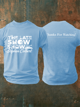 🔥Buy 3 Get 15% Off Men's Retro Last Show Print T-Shirt