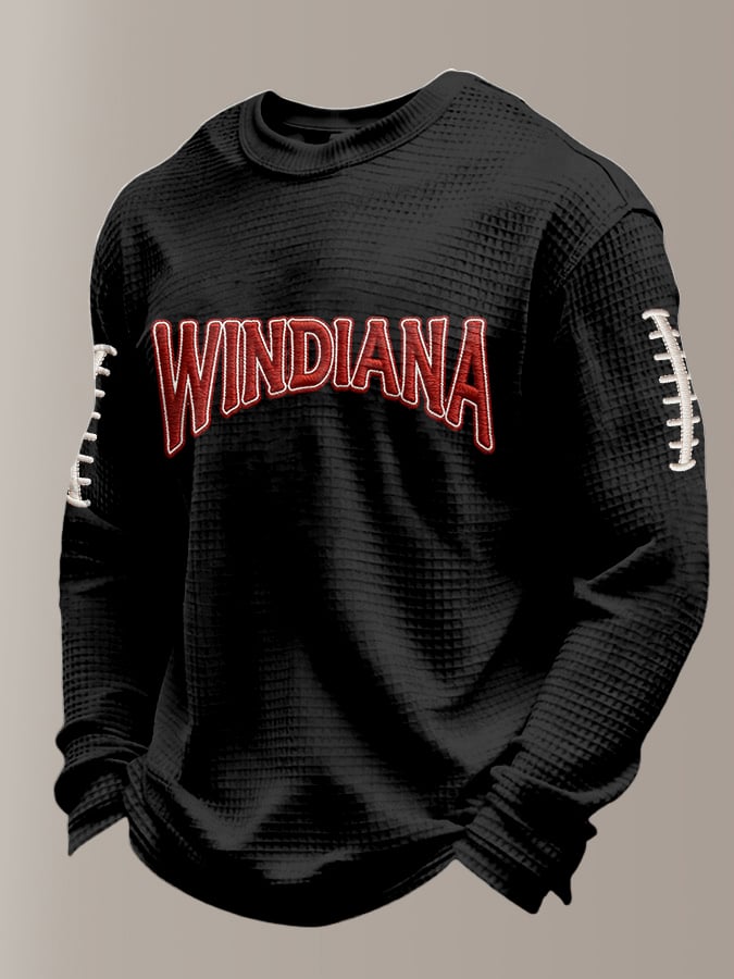 Men's Football Printed Casual Top