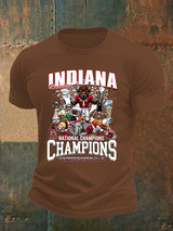 Men's  Football Print  T-Shirt