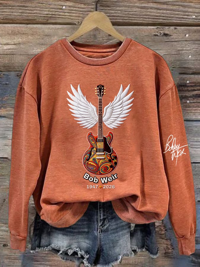 🔥Buy 3 Get 15% Off Women's Retro Rock Singer Commemorative Print Hoodies