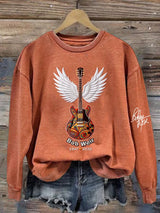 🔥Buy 3 Get 15% Off Women's Retro Rock Singer Commemorative Print Hoodies