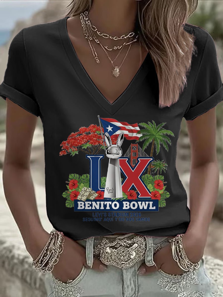 Women's Puerto Rico Print Shirt