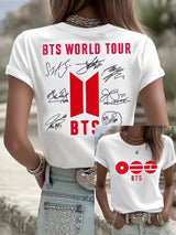 Women'S 2026 Bts Comeback Art Print T-Shirt