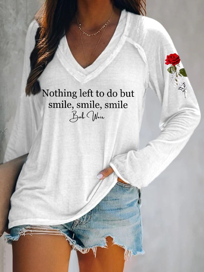 🔥Buy 3 Get 15% Off Women's Vintage Rock Tribute Print Top