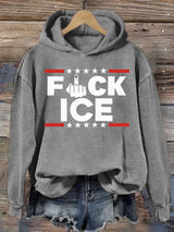 Women's  ICE  Print  Hoodie