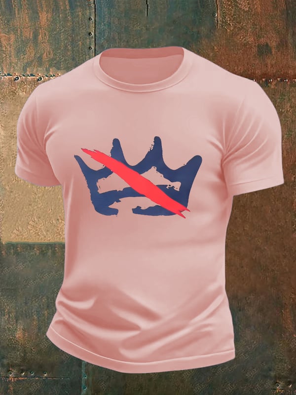 🔥Buy 3 Get 15% Off Men's America has no kings print  T-Shirt