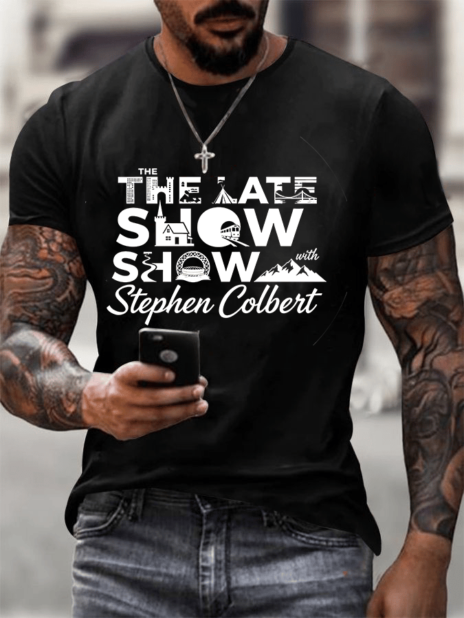 🔥Buy 3 Get 15% Off Men's Retro Last Show Print T-Shirt