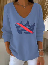 🔥Buy 3 Get 15% Off🔥Women's  America has no kings print  Sweatshirt