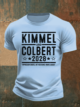 Men's Talk Show Colbert Kimme Legend 2028 T-shirt