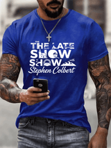 🔥Buy 3 Get 15% Off Men's Retro Last Show Print T-Shirt